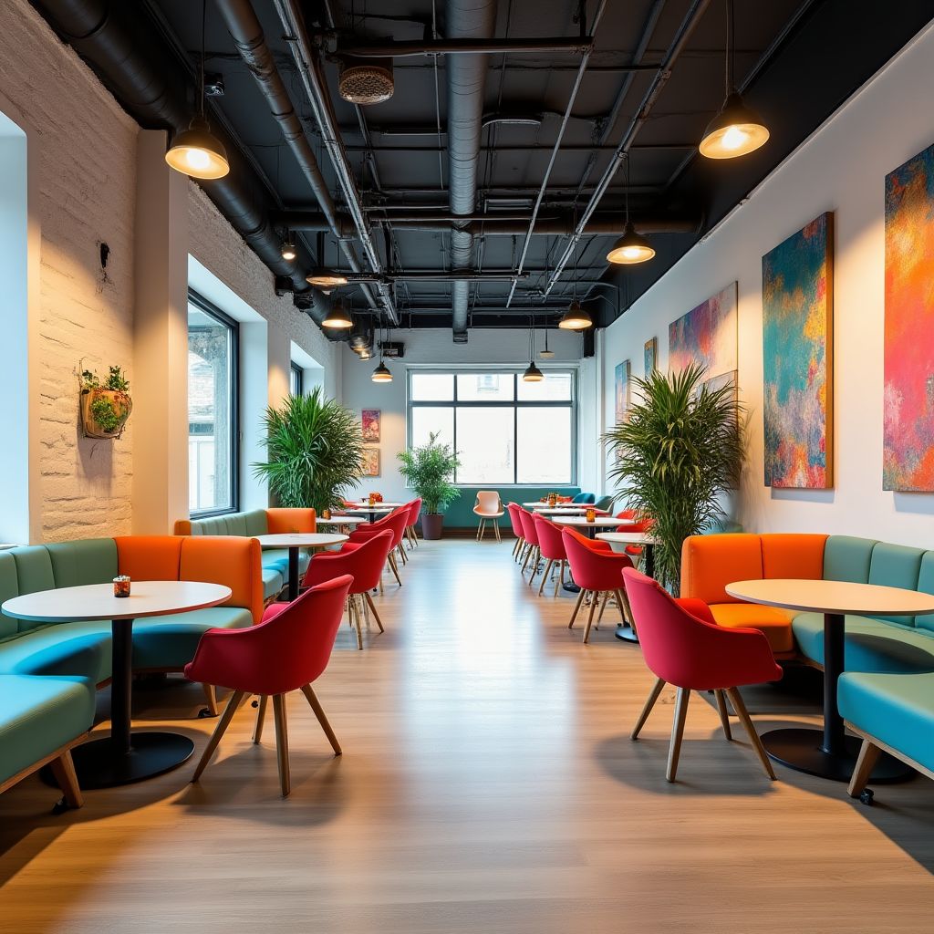 Espacio de coworking para estudiantes